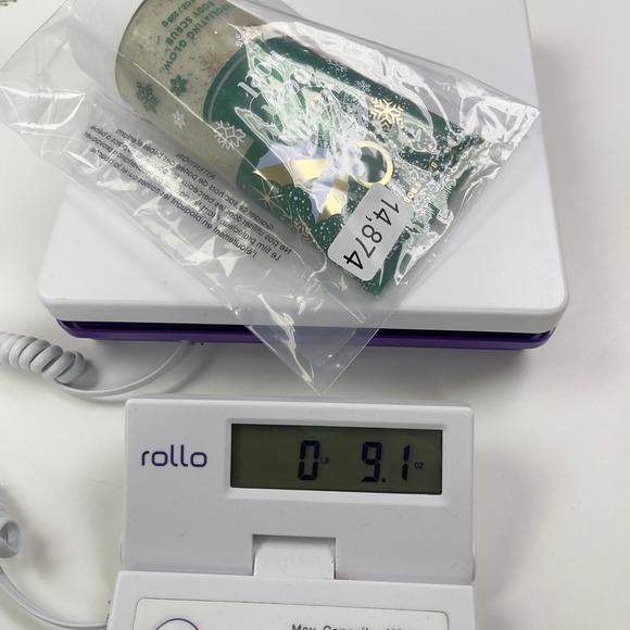 Bath Body Works Vanilla Bean Noel Exfoliating Glow Body Scrub 8oz Holiday Glow - Picture 8 of 8